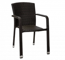 Стул для веранды и улицы из плетеного искуственного ротанга